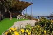 View of the garden with panoramic view
