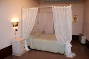 Schlafzimmer der Suite Angeli