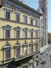 Facade of Palazzo Gamba