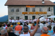 Musik im historischen Zentrums des Dorfes