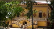 Exterior of the villa