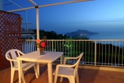 Terrasse avec vue magnifique de Capri