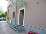 Entrance of the villa