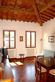 Accommodation in Florence: Living room of Donzella Accommodation in Florence