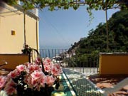 Suite à Positano: Splendide vue mer dés la grande terrace de Suite Romantica à Positano