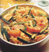 FUSILLI WITH SCAMPI AND ZUCCHINI - Pasta - Speciality from Naples