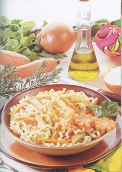 PASTA WITH CARROTS